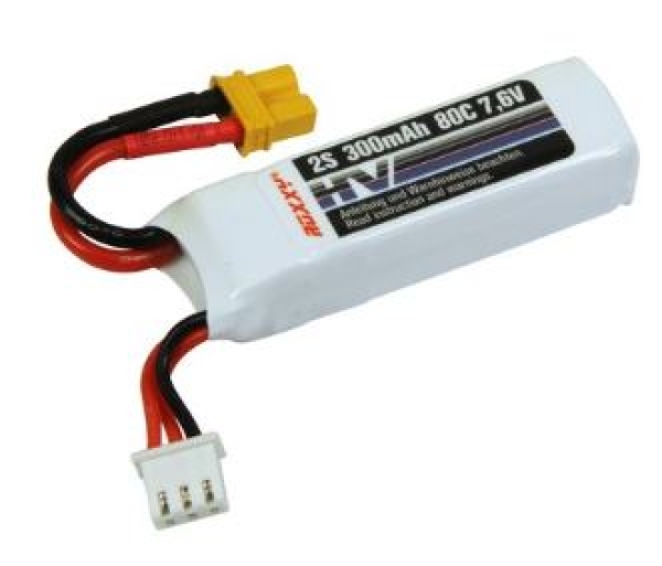1-02489 Li-HV 7,6/300 Roxxy 80C XT30/XH